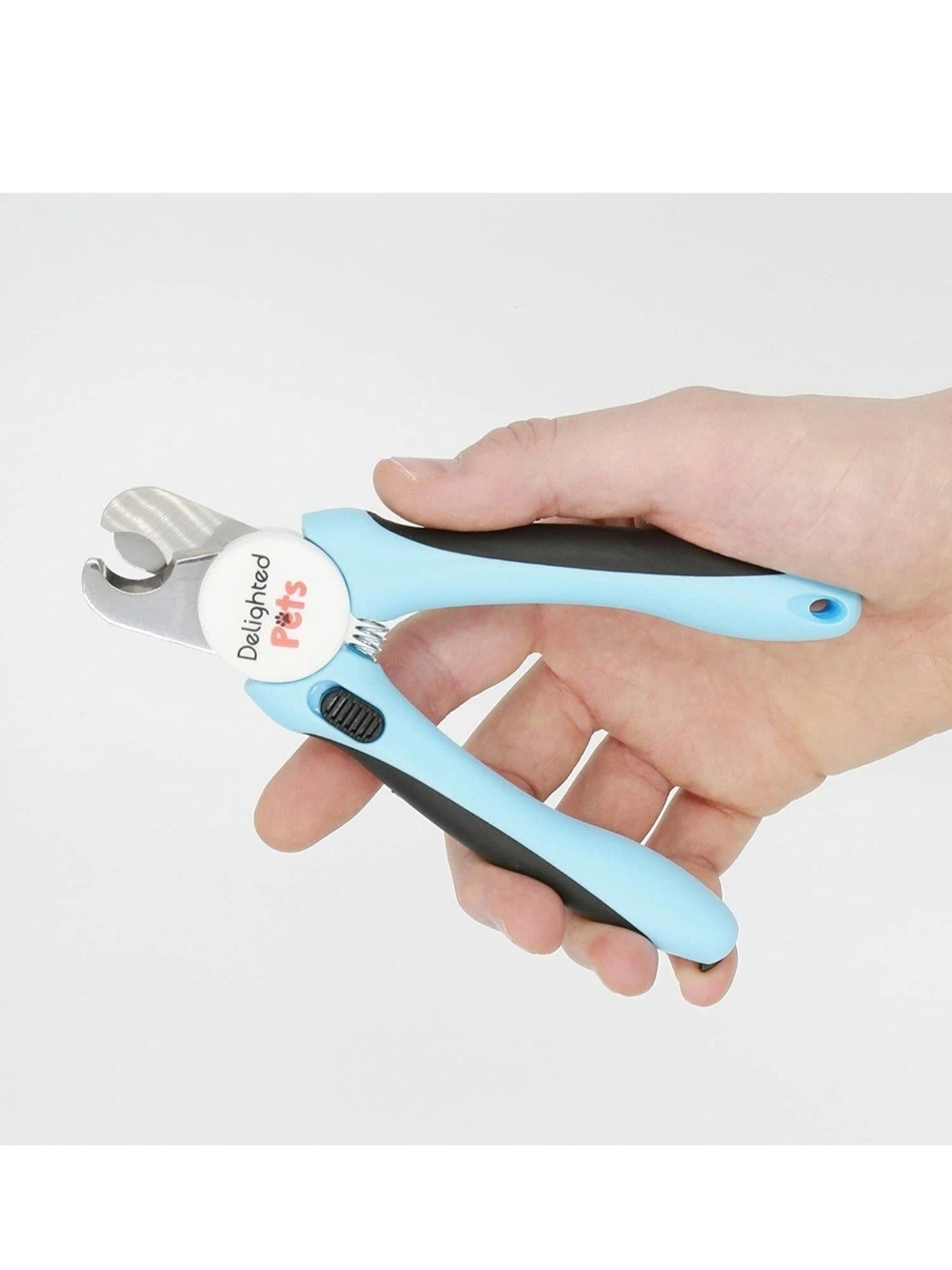 Delighted Pets Dog & Cat Nail Clippers Professional Grooming Trimmer Blue/Black